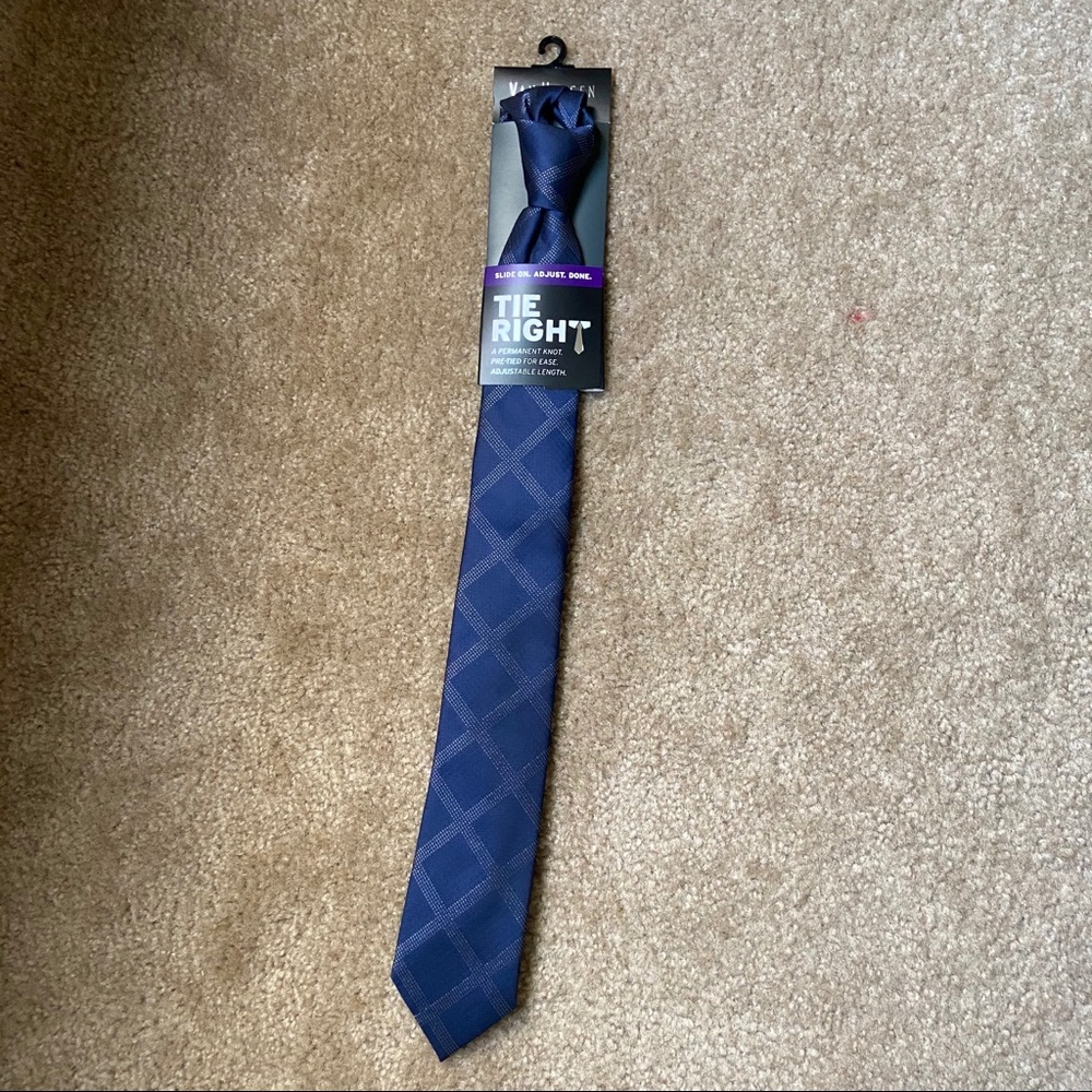 Blue Van Heusen Tie